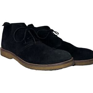 Garment Project black Suede desert boot gum sole 41 / 11 Womens